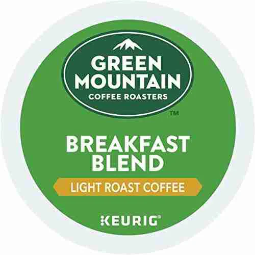 Green mountain breakfast blend K-cup