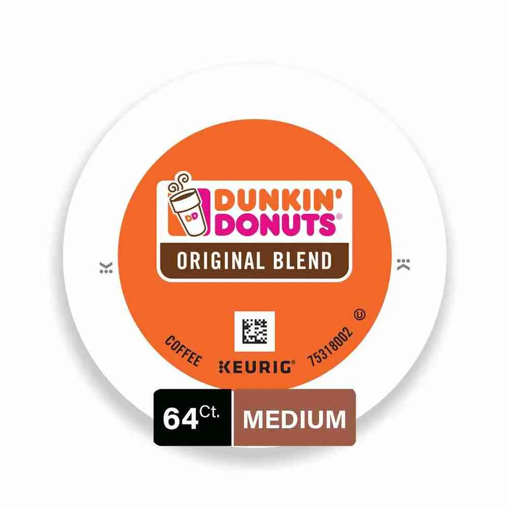 Dunkin' Donuts original blend k-cup coffee pod