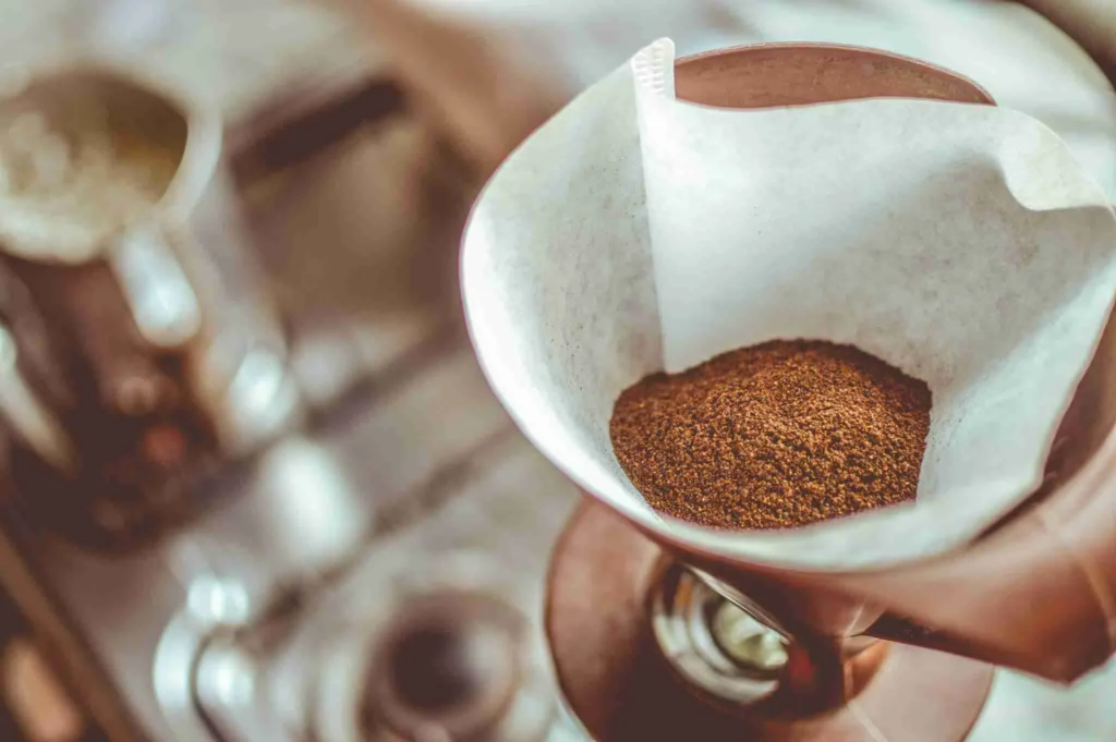 Pour Over Coffee to Water Ratio 8 Brewed coffee close up