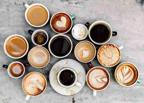 How Much Coffee Is Too Much? 6 15 cups of latte and black coffee. Too much coffee for one day.