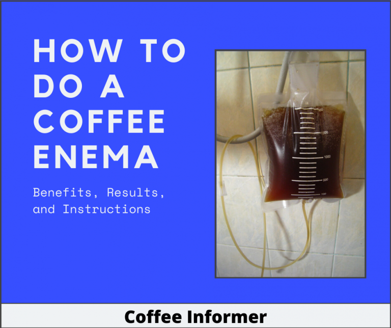 How to do a Coffee Enema Benefits, Results, and Instructions Coffee